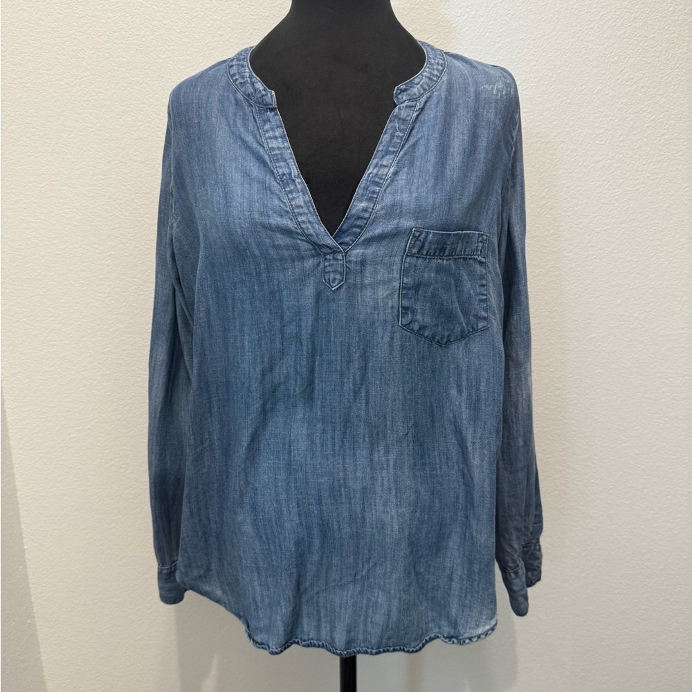 Denim Blue Women's Top
